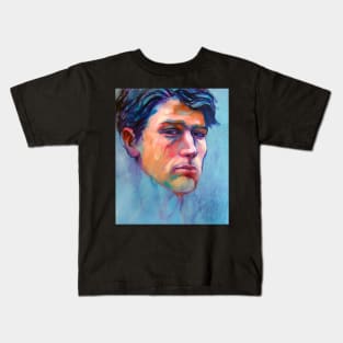 Portrait of Ben, oil painting on stretched canvas Kids T-Shirt